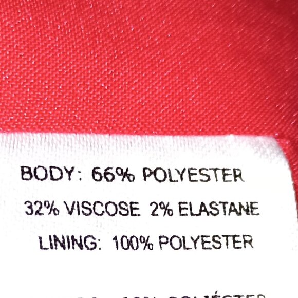 NEW Tahari Arthur S. Levine Women’s Red Jacket Size 22W - Picture 3 of 10